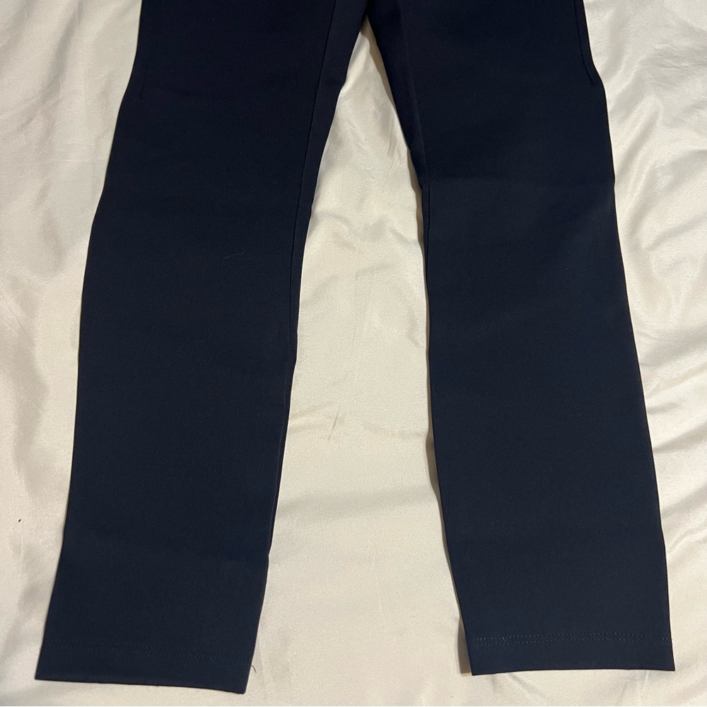 J Brand Midnight Black Leggings with Ribbon Waist Detail Size XS - Picture 7 of 11